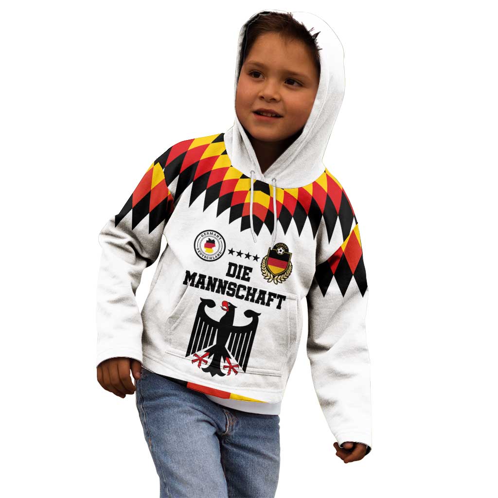 Custom Germany Football 2024 Go Champion Kid Hoodie Design 90s Style Home Color - Wonder Print Shop