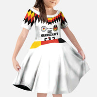 Custom Germany Football 2024 Go Champion Kid Short Sleeve Dress Design 90s Style Home Color - Wonder Print Shop