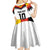 Custom Germany Football 2024 Go Champion Kid Short Sleeve Dress Design 90s Style Home Color - Wonder Print Shop