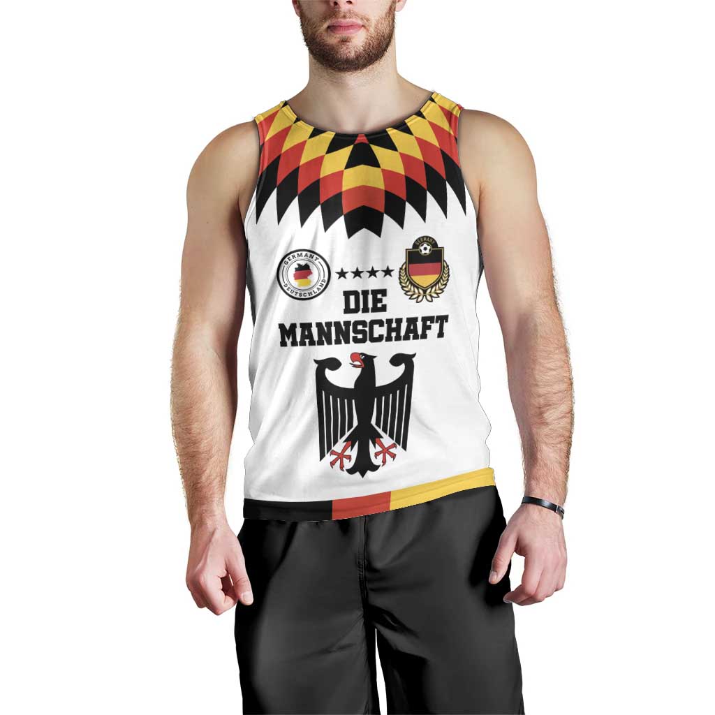Custom Germany Football 2024 Go Champion Men Tank Top Design 90s Style Home Color - Wonder Print Shop