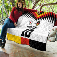 Custom Germany Football 2024 Go Champion Quilt Design 90s Style Home Color - Wonder Print Shop
