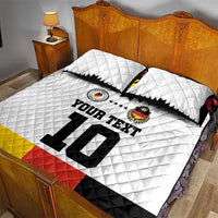 Custom Germany Football 2024 Go Champion Quilt Bed Set Design 90s Style Home Color - Wonder Print Shop