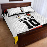 Custom Germany Football 2024 Go Champion Quilt Bed Set Design 90s Style Home Color - Wonder Print Shop