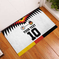 Custom Germany Football 2024 Go Champion Rubber Doormat Design 90s Style Home Color - Wonder Print Shop