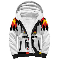 Custom Germany Football 2024 Go Champion Sherpa Hoodie Design 90s Style Home Color - Wonder Print Shop