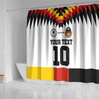 Custom Germany Football 2024 Go Champion Shower Curtain Design 90s Style Home Color LT03
