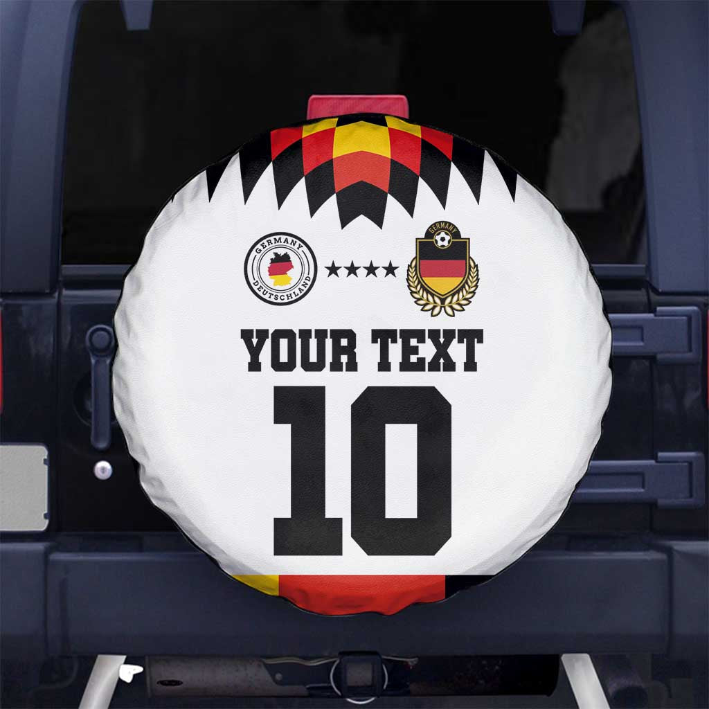 Custom Germany Football 2024 Go Champion Spare Tire Cover Design 90s Style Home Color - Wonder Print Shop