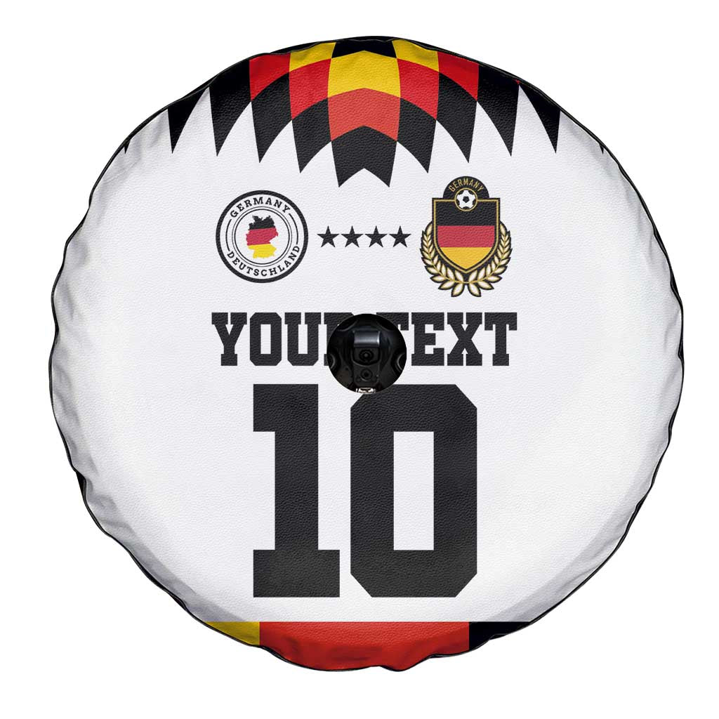 Custom Germany Football 2024 Go Champion Spare Tire Cover Design 90s Style Home Color - Wonder Print Shop