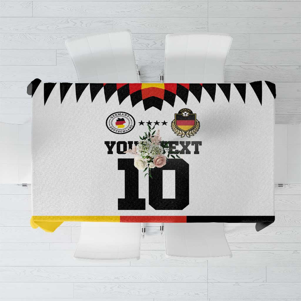 Custom Germany Football 2024 Go Champion Tablecloth Design 90s Style Home Color - Wonder Print Shop