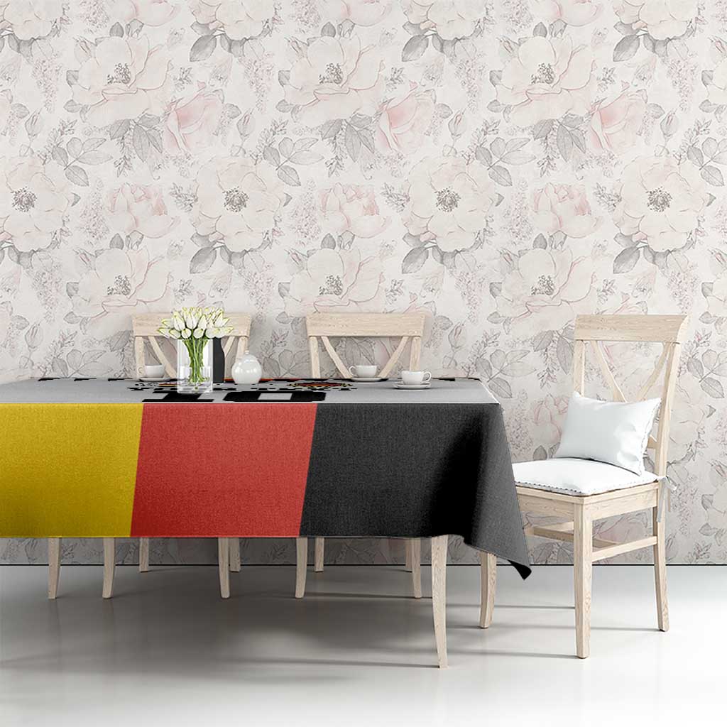Custom Germany Football 2024 Go Champion Tablecloth Design 90s Style Home Color - Wonder Print Shop