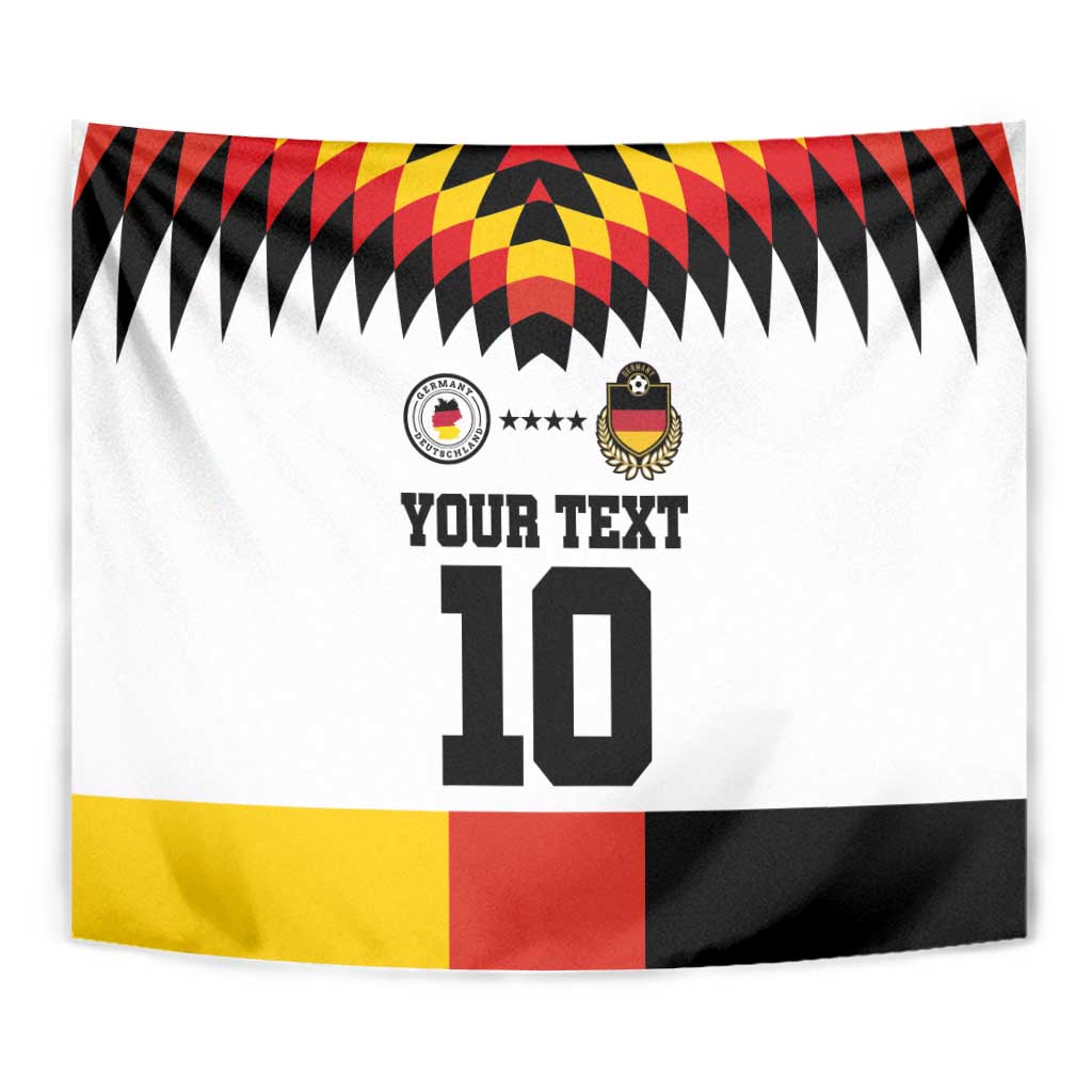 Custom Germany Football 2024 Go Champion Tapestry Design 90s Style Home Color - Wonder Print Shop