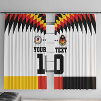 Custom Germany Football 2024 Go Champion Window Curtain Design 90s Style Home Color - Wonder Print Shop