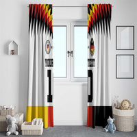 Custom Germany Football 2024 Go Champion Window Curtain Design 90s Style Home Color - Wonder Print Shop