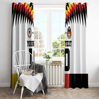 Custom Germany Football 2024 Go Champion Window Curtain Design 90s Style Home Color - Wonder Print Shop