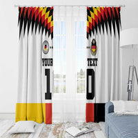 Custom Germany Football 2024 Go Champion Window Curtain Design 90s Style Home Color - Wonder Print Shop