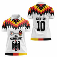 Custom Germany Football 2024 Go Champion Women Polo Shirt Design 90s Style Home Color - Wonder Print Shop