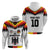Custom Germany Football 2024 Go Champion Zip Hoodie Design 90s Style Home Color - Wonder Print Shop