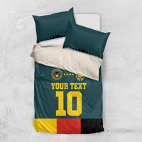 Custom Germany Football 2024 Go Champion Bedding Set Design 90s Style Away Color - Wonder Print Shop