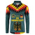 Custom Germany Football 2024 Go Champion Button Sweatshirt Design 90s Style Away Color - Wonder Print Shop