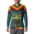 Custom Germany Football 2024 Go Champion Button Sweatshirt Design 90s Style Away Color - Wonder Print Shop