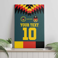 Custom Germany Football 2024 Go Champion Canvas Wall Art Design 90s Style Away Color - Wonder Print Shop