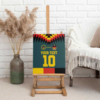 Custom Germany Football 2024 Go Champion Canvas Wall Art Design 90s Style Away Color - Wonder Print Shop