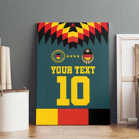 Custom Germany Football 2024 Go Champion Canvas Wall Art Design 90s Style Away Color - Wonder Print Shop