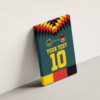 Custom Germany Football 2024 Go Champion Canvas Wall Art Design 90s Style Away Color - Wonder Print Shop