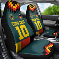 Custom Germany Football 2024 Go Champion Car Seat Cover Design 90s Style Away Color - Wonder Print Shop