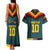 Custom Germany Football 2024 Go Champion Couples Matching Tank Maxi Dress and Hawaiian Shirt Design 90s Style Away Color - Wonder Print Shop