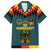 Custom Germany Football 2024 Go Champion Family Matching Long Sleeve Bodycon Dress and Hawaiian Shirt Design 90s Style Away Color - Wonder Print Shop