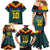Custom Germany Football 2024 Go Champion Family Matching Mermaid Dress and Hawaiian Shirt Design 90s Style Away Color - Wonder Print Shop