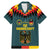 Custom Germany Football 2024 Go Champion Family Matching Mermaid Dress and Hawaiian Shirt Design 90s Style Away Color - Wonder Print Shop