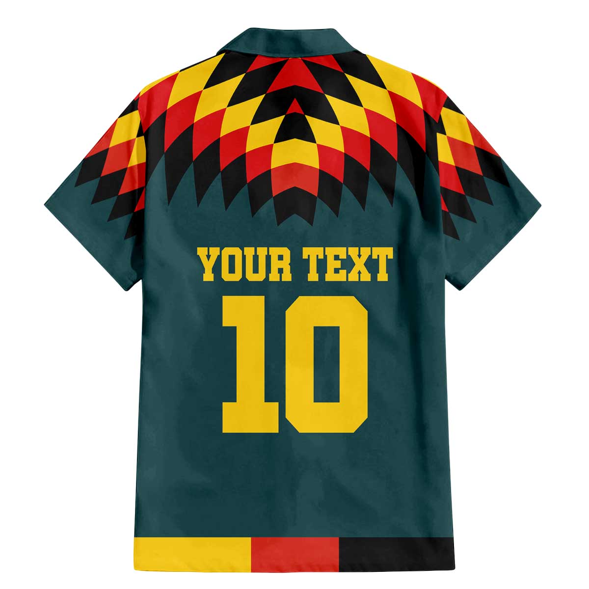 Custom Germany Football 2024 Go Champion Family Matching Mermaid Dress and Hawaiian Shirt Design 90s Style Away Color - Wonder Print Shop