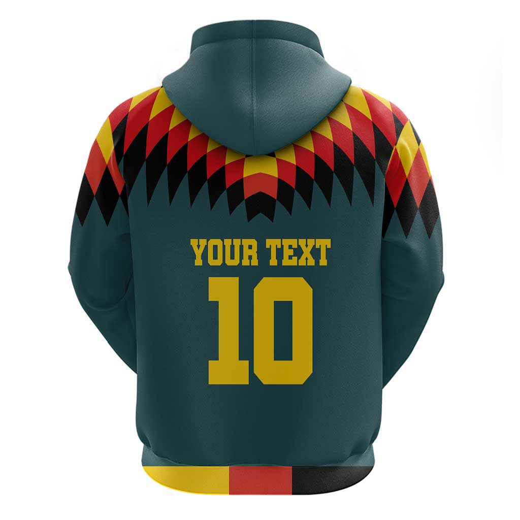 Custom Germany Football 2024 Go Champion Hoodie Design 90s Style Away Color - Wonder Print Shop