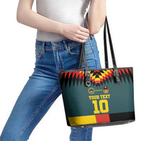 Custom Germany Football 2024 Go Champion Leather Tote Bag Design 90s Style Away Color - Wonder Print Shop