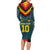 Custom Germany Football 2024 Go Champion Long Sleeve Bodycon Dress Design 90s Style Away Color - Wonder Print Shop