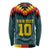 Custom Germany Football 2024 Go Champion Long Sleeve Shirt Design 90s Style Away Color - Wonder Print Shop