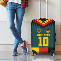 Custom Germany Football 2024 Go Champion Luggage Cover Design 90s Style Away Color - Wonder Print Shop