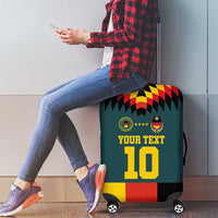 Custom Germany Football 2024 Go Champion Luggage Cover Design 90s Style Away Color - Wonder Print Shop