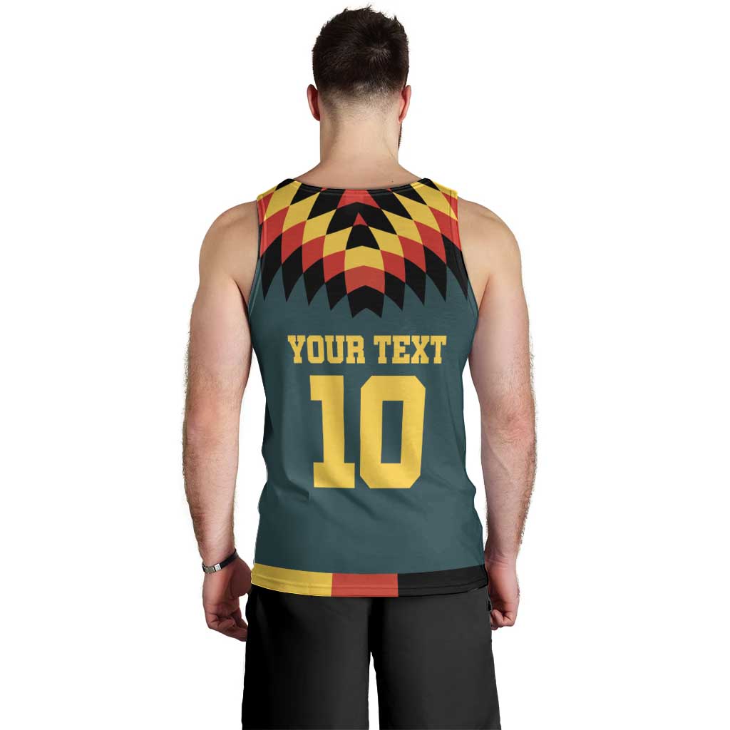 Custom Germany Football 2024 Go Champion Men Tank Top Design 90s Style Away Color - Wonder Print Shop