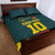 Custom Germany Football 2024 Go Champion Quilt Bed Set Design 90s Style Away Color - Wonder Print Shop