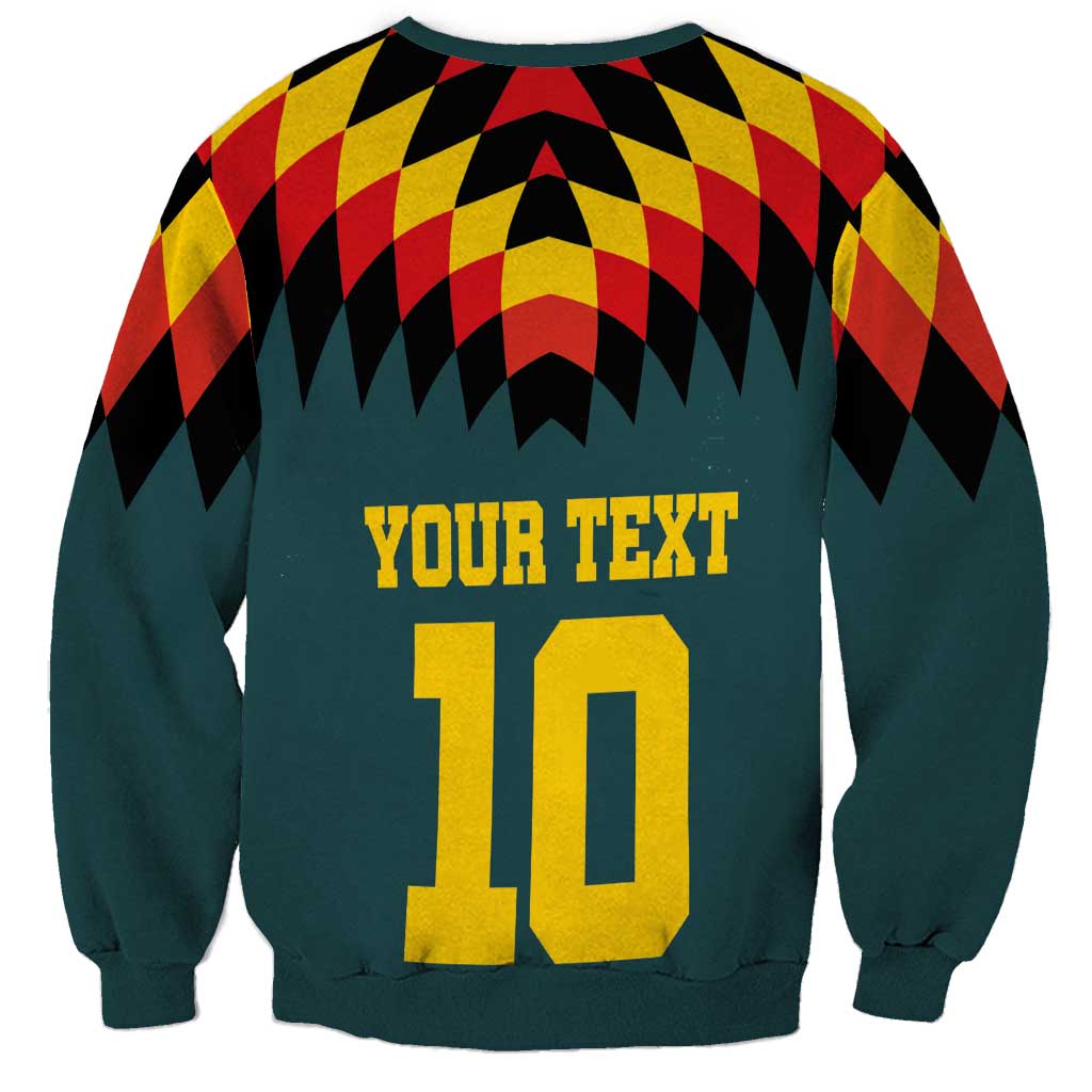 Custom Germany Football 2024 Go Champion Sweatshirt Design 90s Style Away Color - Wonder Print Shop