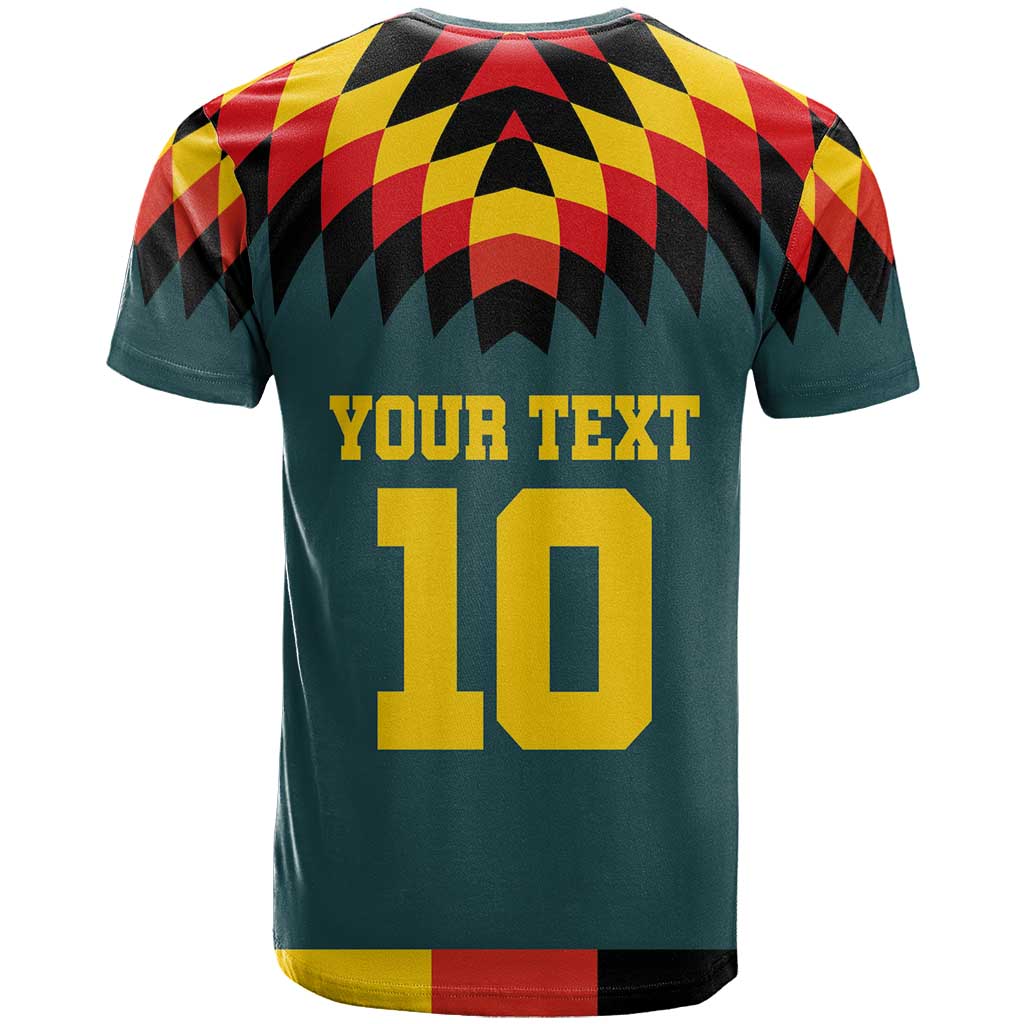 Custom Germany Football 2024 Go Champion T Shirt Design 90s Style Away Color - Wonder Print Shop