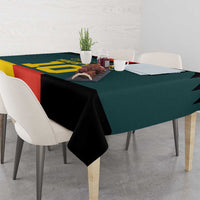Custom Germany Football 2024 Go Champion Tablecloth Design 90s Style Away Color - Wonder Print Shop