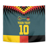 Custom Germany Football 2024 Go Champion Tapestry Design 90s Style Away Color - Wonder Print Shop