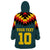 Custom Germany Football 2024 Go Champion Wearable Blanket Hoodie Design 90s Style Away Color - Wonder Print Shop