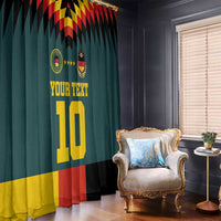 Custom Germany Football 2024 Go Champion Window Curtain Design 90s Style Away Color - Wonder Print Shop