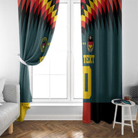 Custom Germany Football 2024 Go Champion Window Curtain Design 90s Style Away Color - Wonder Print Shop