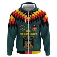 Custom Germany Football 2024 Go Champion Zip Hoodie Design 90s Style Away Color - Wonder Print Shop